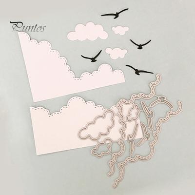Wolke Vogel Metall Schneiden Stirbt DIY Sammelalbum Papier Karten Album Decor Stencil Mold