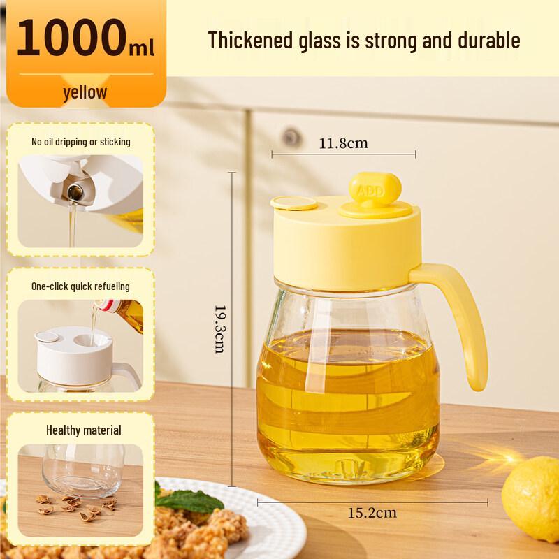 

OLOEY Glass Oil Dispenser 1000ml