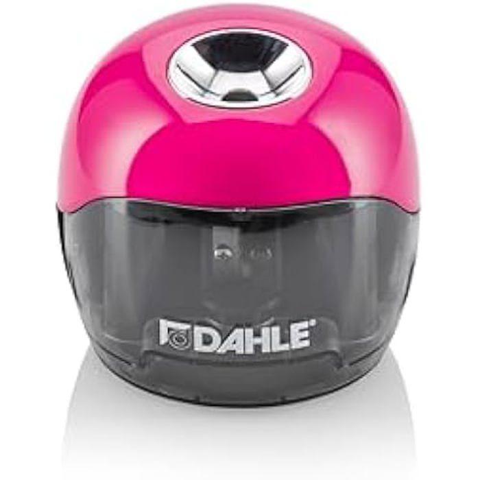 Taille-crayon électrique - dahle - 250 - 2 lames - magenta - bac transparent