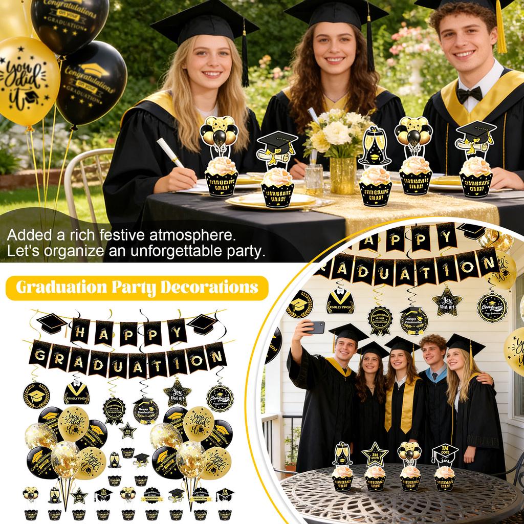 Party Supplies Decorations Birthday Paper Plates Banners Tissues Hanging Ornaments