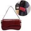 PU Leather Vintage Small Shoulder Bags Flap Chic Hobo Bag Women Elegant Crossbody Bag Solid Underarm Bag Luxury Designer Handbag