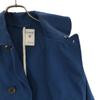 Orcival Jacket 3 Blue Round Collar with Hood Men's Used