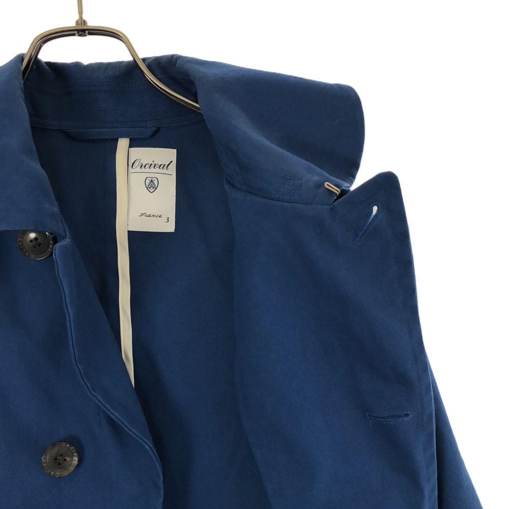 Orcival Jacket 3 Blue Round Collar with Hood Men's Used