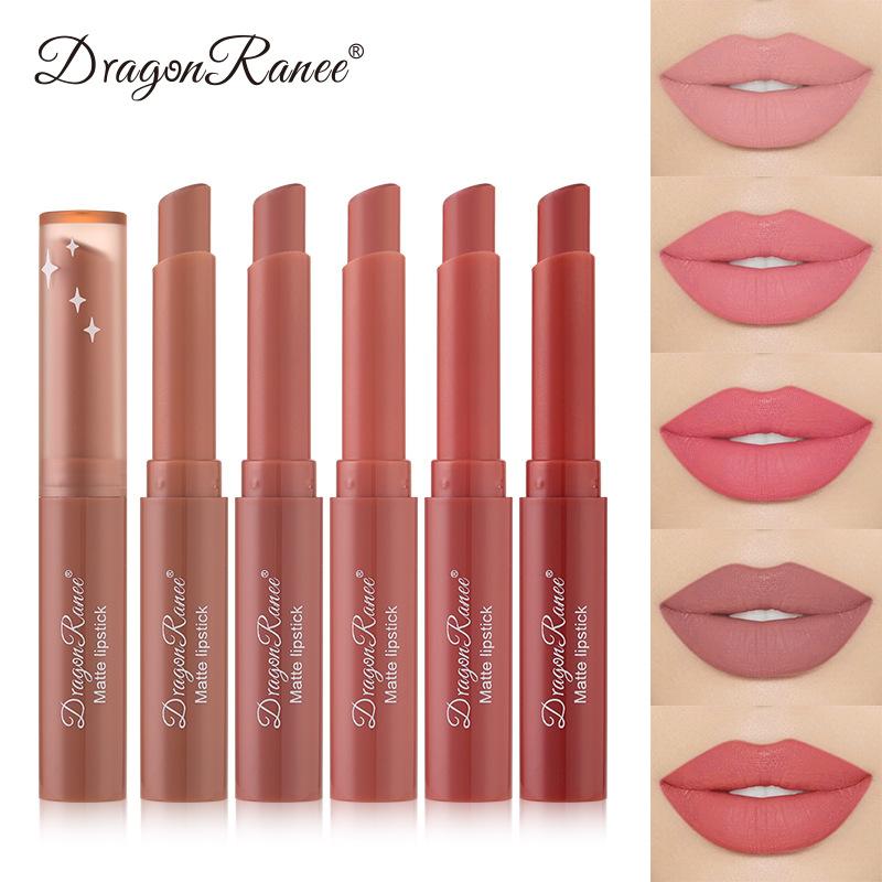 Rossetto di velluto lussuoso, formula idratante riccamente pigmentata, lucidalabbra, smalto per labbra a lunga tenuta, regalo per il trucco delle labbra per le donne