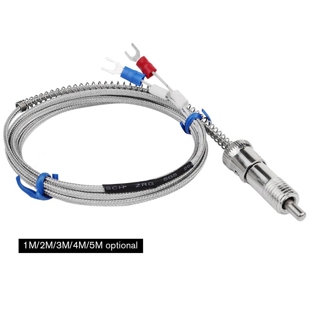 Screw Probe Sensor Compression Screw K Thermocouple Thread Temperature Sensor for Temperature Controller