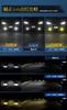 YOURS LED Fog Lamp Replacement Bulbs for Toyota Crown 220 Series, L1B, Yellow 3000 K (Total 2400 lm)