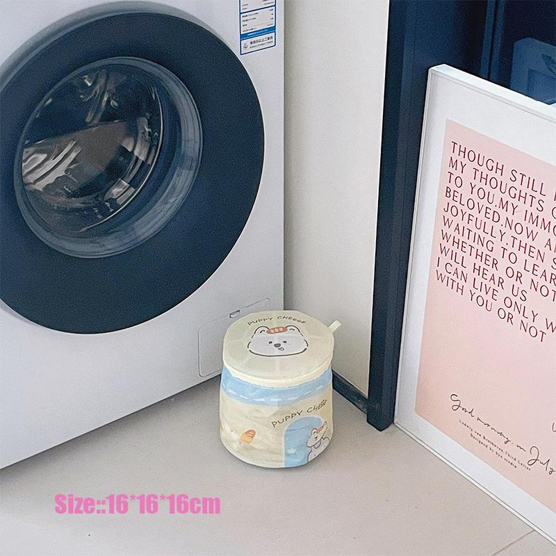 Dog Shape Laundry Bag Clothes Washing Protection Mesh Bag Machine Wash Anti-Deformation Laundry Net Thickened Wear-Resistant Lar