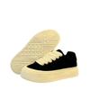Autumn and winter sports and leisure shoes thick-soled heightening board shoes anti-fluff solid color low-top shoes