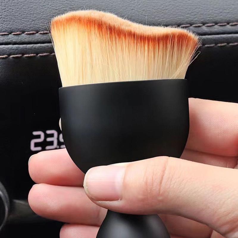 Car Interior Cleaning Brush Center Console Clean Tool Air Outlet Cleaning Super Soft Brush Duster Car Crevice Dust Removal Brush