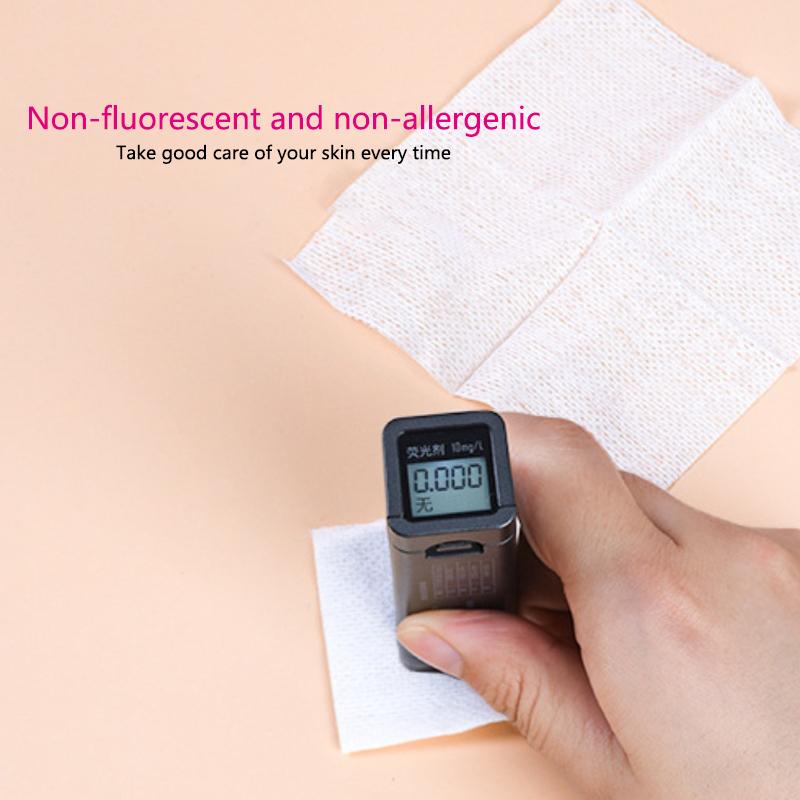 200Pcs/Bag Gauze For Face Makeup Cotton Pads Stretchable Disposable Cosmetic Cotton Mask Wet Compress Wipe Cleaning