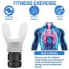 Breathing Trainer Flexer Durable Fiess Exerciser Increases Lung Capacity Adjustable Levels Respiratory Deep Breath