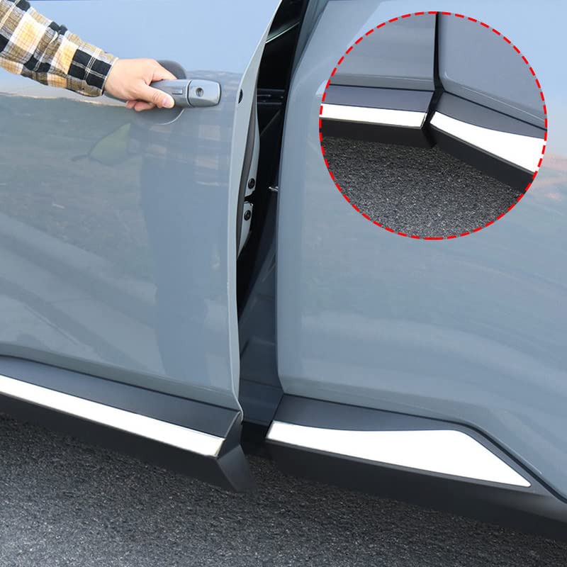 Onami Nissan Side Door Side Door Exterior Parts for NISSAN Mirror X-Trail Moulds, Garnishes, X-TRAIL T33/SNT33, ABS, 4-Piece Set, Finish, Plated,