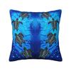 Ocean Sea Turtle Cushion Cover X Cm Polyester Velvet Throw Pillow Case For Sofa Chair Decoration Bedding Pillowcase