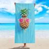 1pc Ultra Fine Fiber Quick Drying Absorbent Beach Towel, Multifunctional Beach Towel for Sports, Swimming, Gym, Shower Room