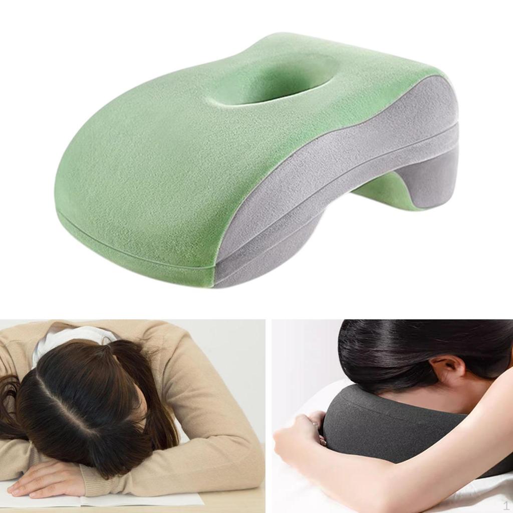 Pillow Neck Pad Waist Headrest Face Down Support Cushion for School Aircraft Student
