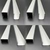 U-Shaped LED Strip Light Channel with Aviation Aluminum Shell and Mounting Clip
