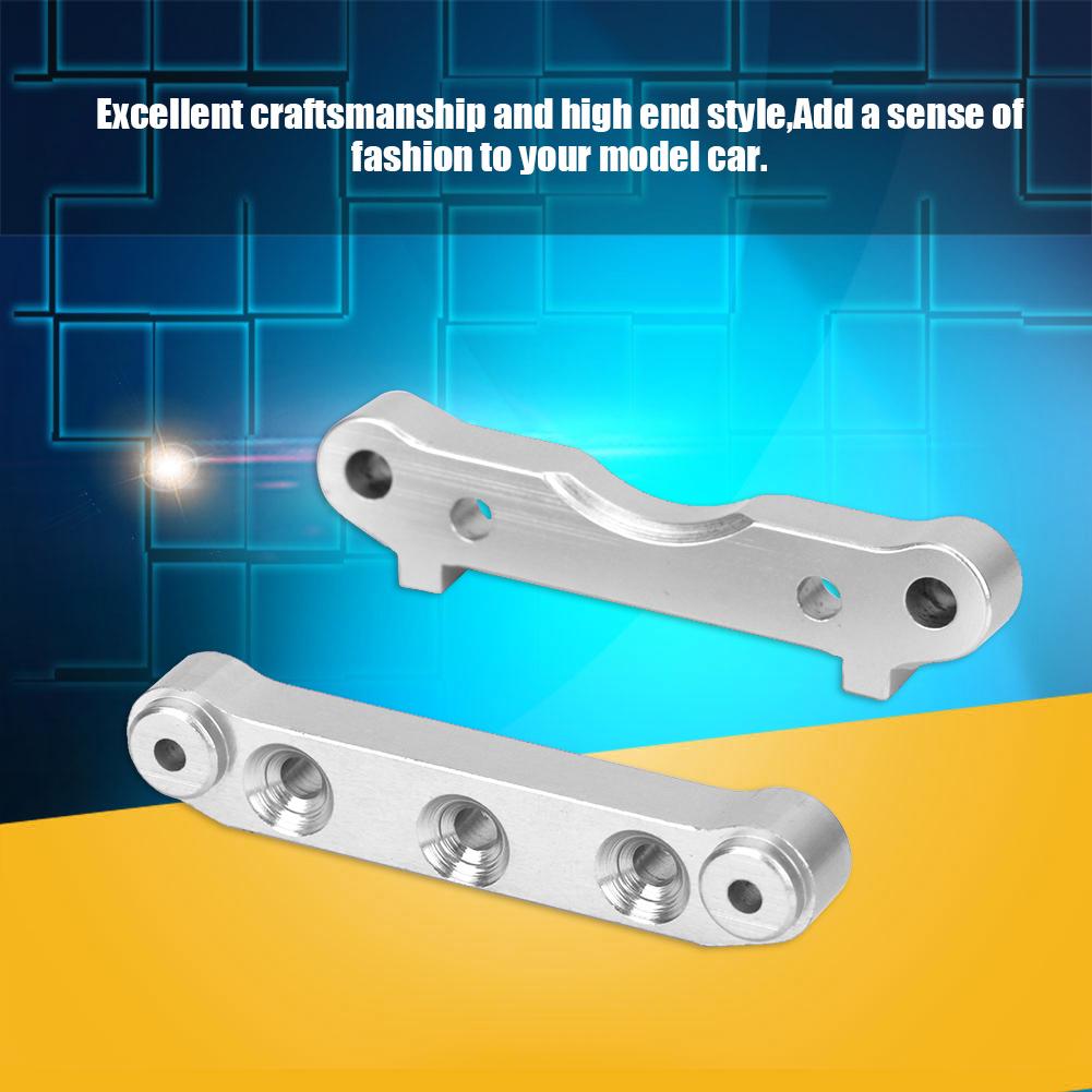 Fit for VRX RH1043   1045 RC Racing Desert Truggy Car Front Swing Arm Holders (Silver)