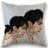 45X45cm Pillow Cover Kpop Lee Dong Wook Square Cotton Linen Pillow Cases Bedroom Home Wedding Decorative Pillowcase 9.5