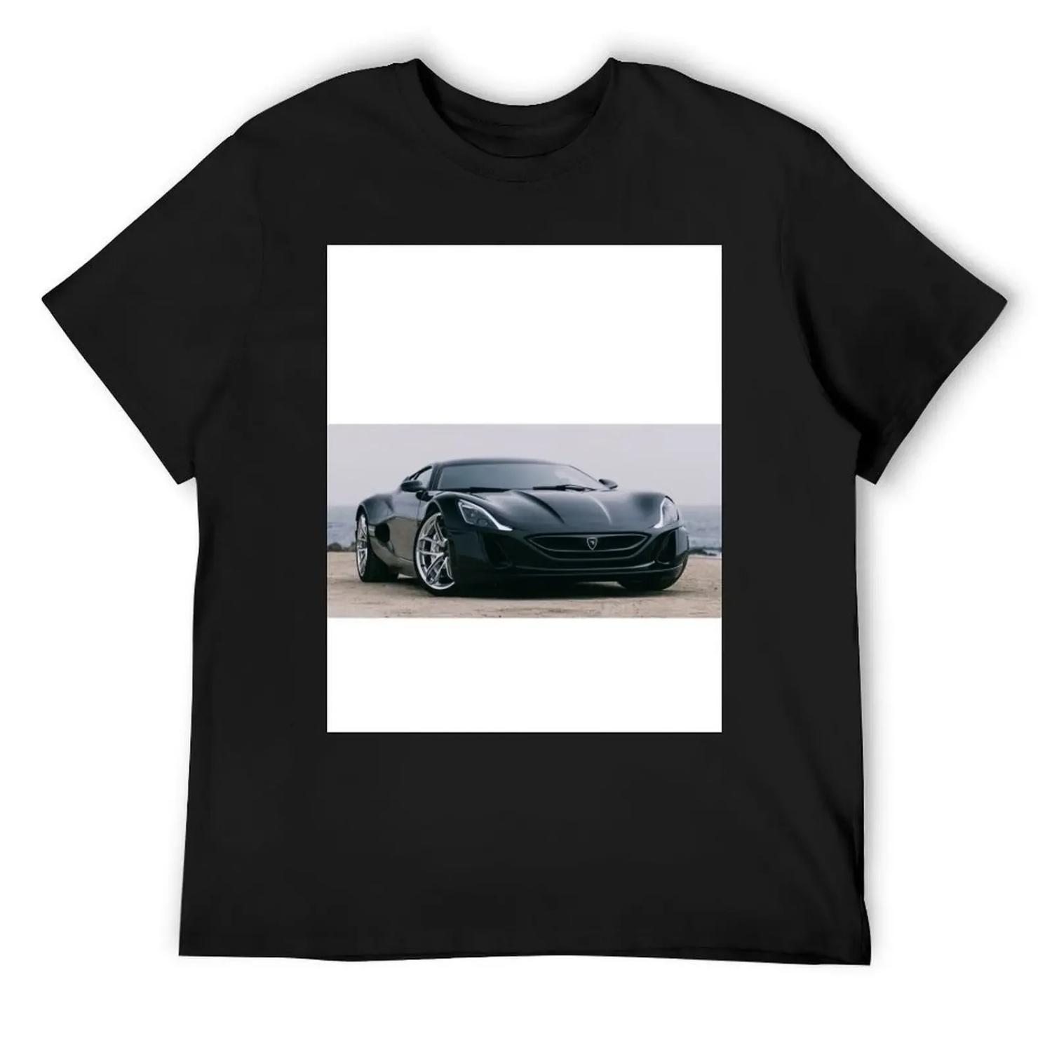 

Rimac Concept_One T-Shirt man t shirt aesthetic clothes summer shirt fitted t shirts for men XXXXXL різнокольоровий