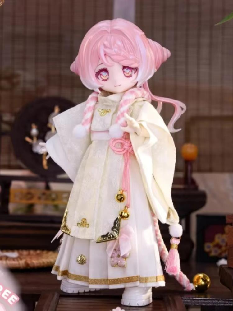 Neu Come4Free 1/12 Ob11 Chinesischer Traditioneller Stil Serie Trendig Li Yuan Shui Meng Shan Shui Yun Minzfarbe Puppe Anime Kostüm Set
