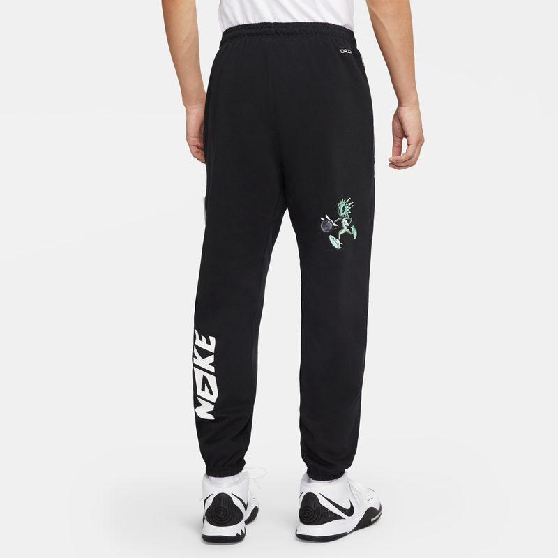 Nike Knitted Sweatpants Men's Black Moderate Cuffed Pants DO9157-010