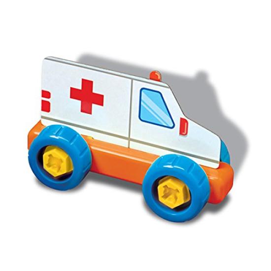 4M Thinking Power Assembly Vehicle Set, Educational Toy Car, Learning Kit, Independent Research, Educational Toy, Experiment Set, Play at Home, Kids,