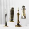 Statue of Liberty Graduation Gift Desktop Creative Home Living Room Decoration Ornaments Room Wine Cabinet Pisa Tower Crafts