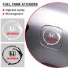 Car Fuel Tank Cap Stickers Vinyl Fashion Decoration Decals For Civic Accord Crider City XRV CRV HRV Inspire Odyssey Envix
