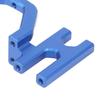 Steering Servo Mount Aluminum Alloy Wear Resistant Lightweight Servo Bracket for Replacement