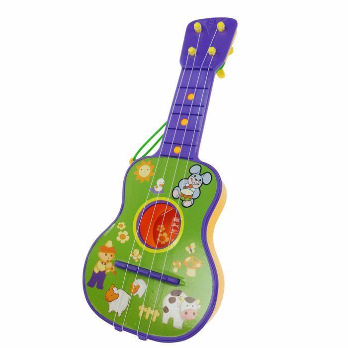 Jouet Musical - REIG - REIG241 - Guitare 4 cordes - Sac inclus - Pour Enfant