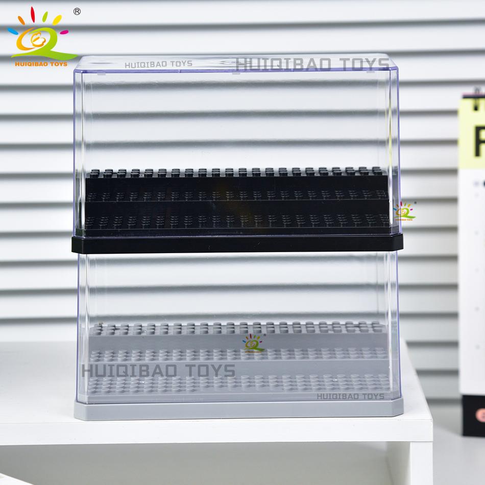 Dustproof Display Case Box Show Case For Model Collection Building Blocks Figures Display Box Bricks Kid Toys Children