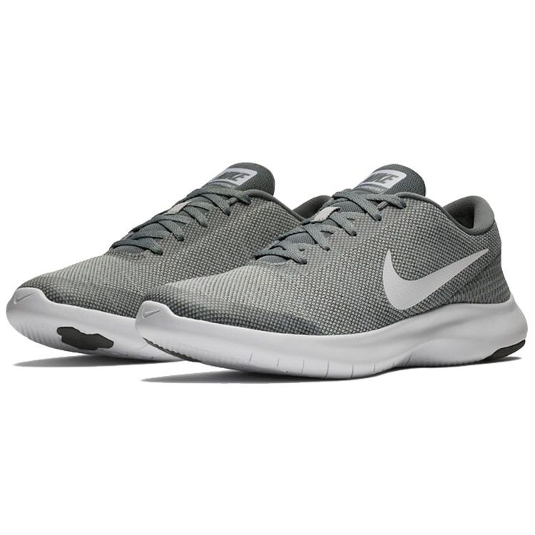 Nike Flex Experience RN 7 Grigio Lobo Bianco Sneakers da Uomo Bianco-Grigio Freddo 908985-010