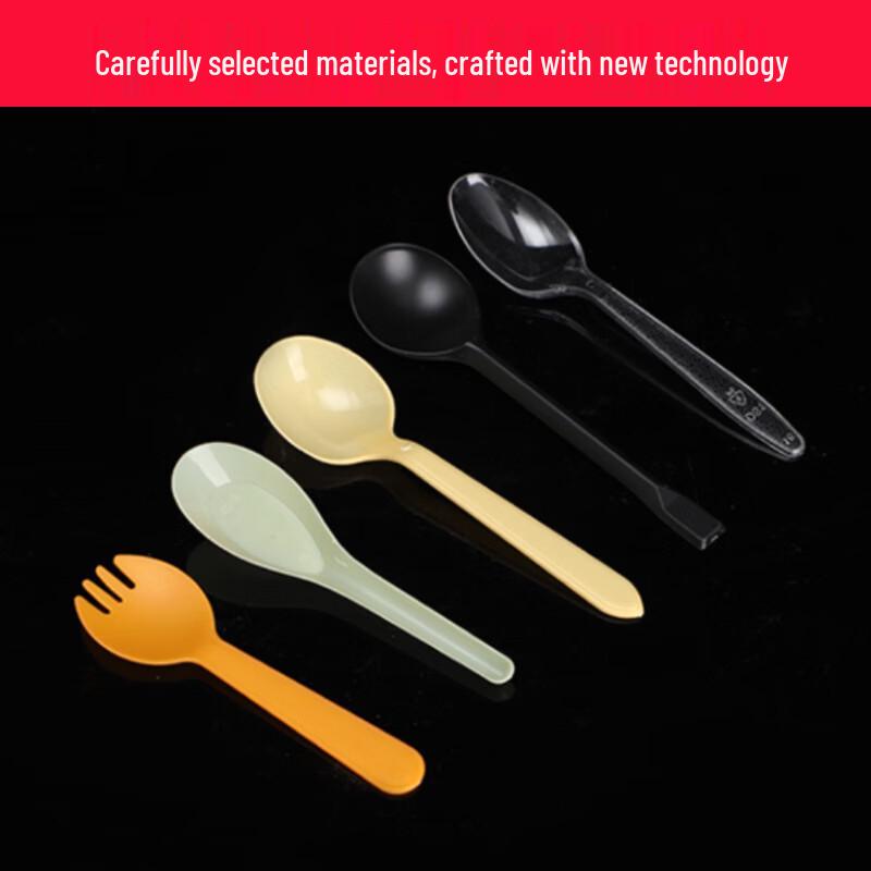 Sufeng Space Disposable Plastic Dessert Spoons