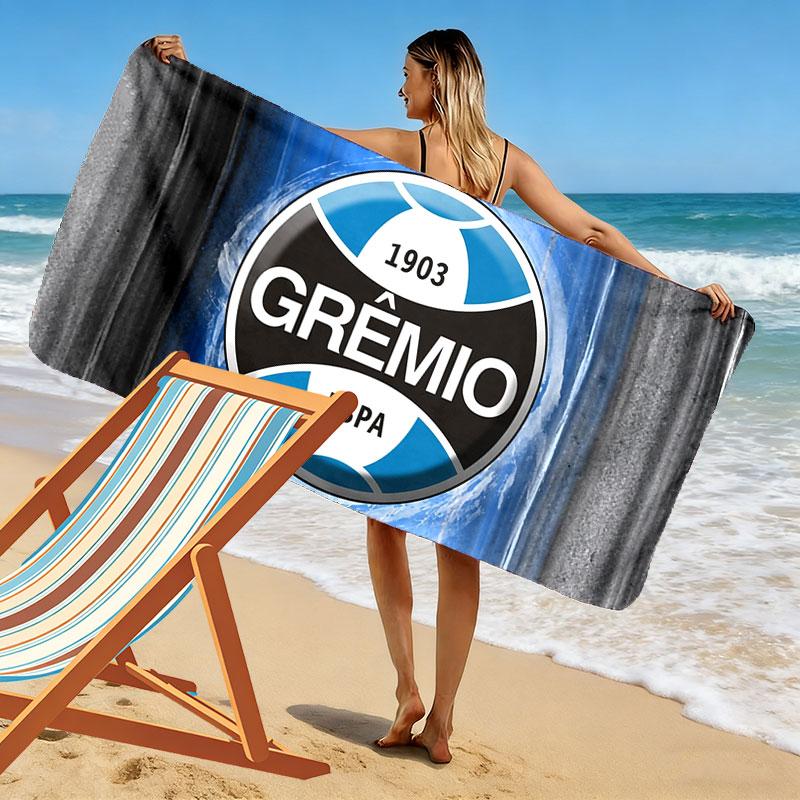GREMIO FC Print Beach Towel, Large Soft Quick Dry Towel for Beach Camping Swimming