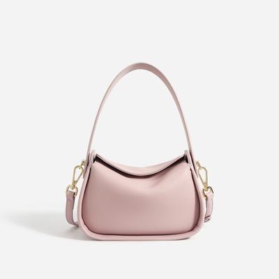 Cowhide Messenger Bag 2025 Summer Fashion Versatile High-end Handbag Women's Niche Commuter Shoulder Dumpling Bag Women