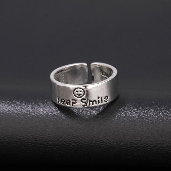 Vintage Silver Big East Gate Cross Ring Female Croix Punk Trend Men'S And Women'S Open Index Finger Ring