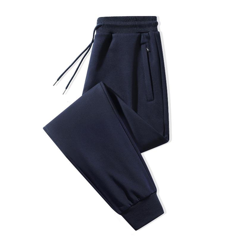 

Men s Versatile Plus Size Cotton Sweatpants - 2026 Spring/Autumn Loose Straight Leg 5XL