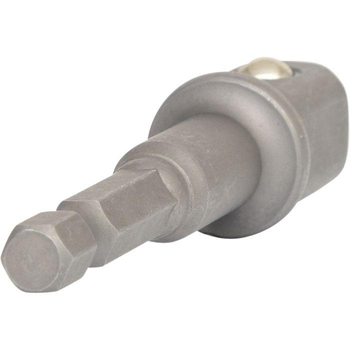 Porte douille - KS TOOLS - 514.1108 - 6 pans 1/4" - Carré 1/2" - Longueur 70 mm