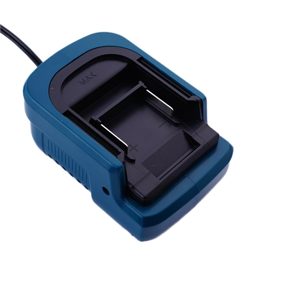 Vehicle Mini Charger for Makita/Dewalt/Milwaukee/Bosch 18V Lithium Battery Cigarette Lighter Plug Portable Charger Use on Car
