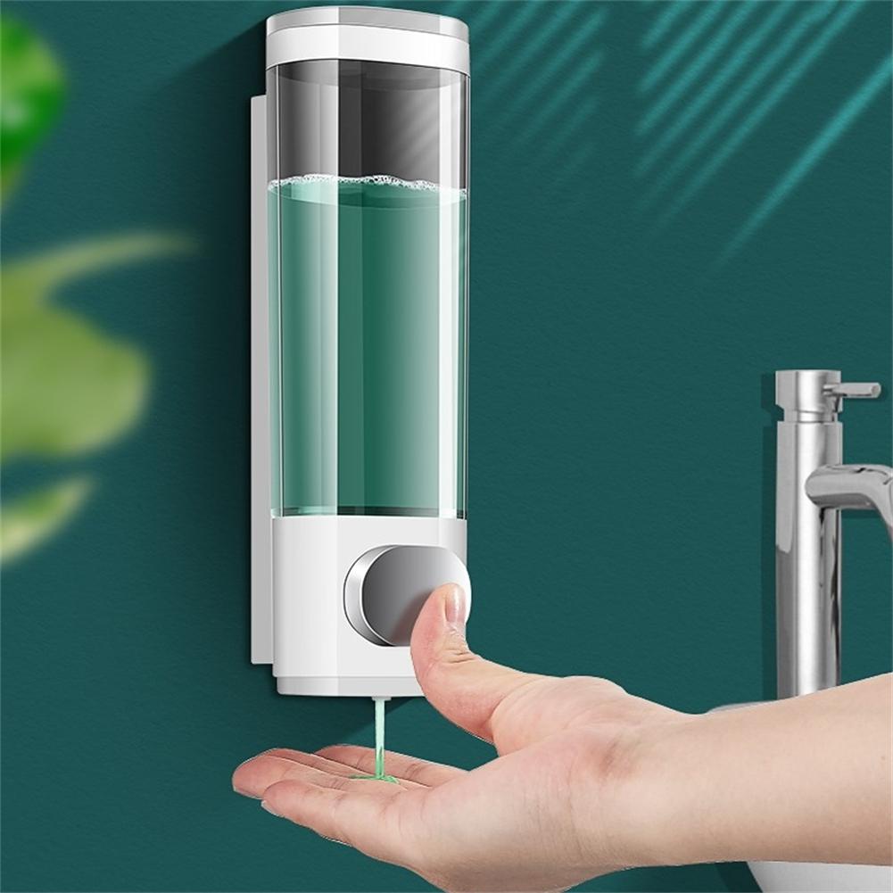 Able to Fit Multiple Liquids Stylish 300ML Wall Mountable Soap Dispenser