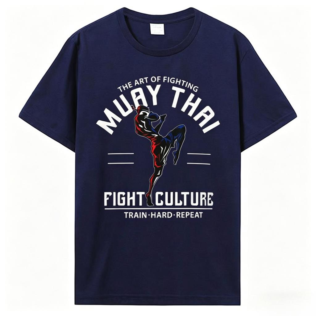 Summer Unisex Fashion Cotton T Shirt Cool Muay Thai Tshirt Unisex Wai Kru Thailand Unisex Women Casual T Shirt Harajuku 2026 New Tops