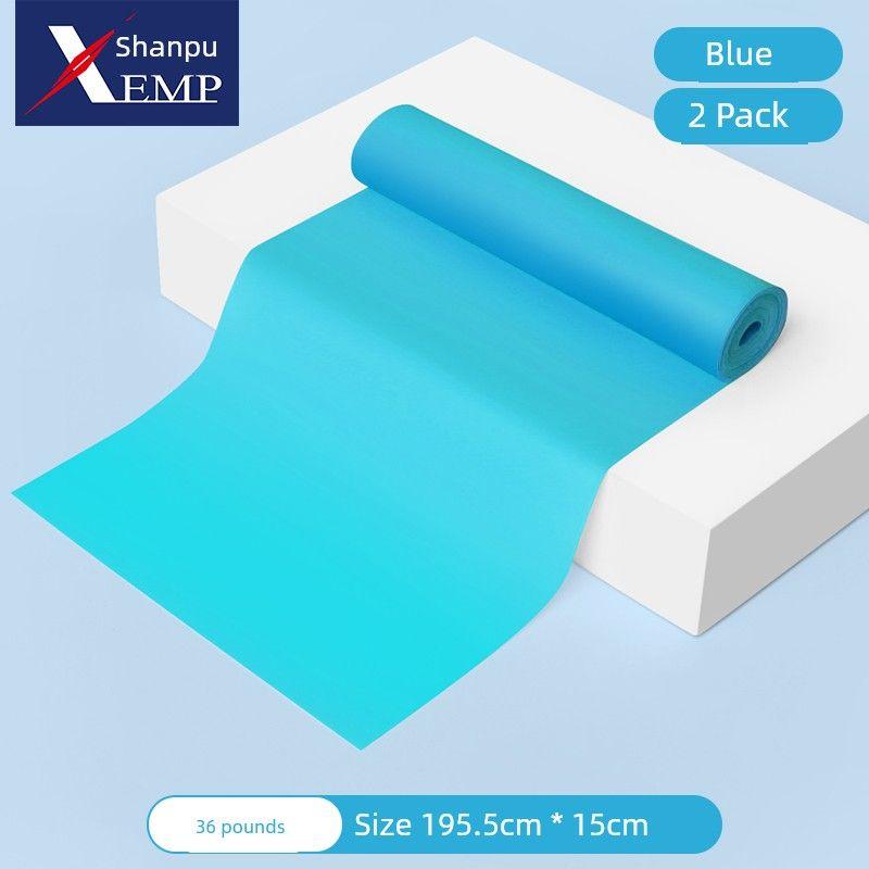 

Elastic Band A1V-Men s and Women s Tension Band Stretch Band Back Stretch Shoulder Neck Leg Resistance Band Fitness Yoga Stretch Elastic band 36 pounds blue 2 strips