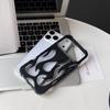 Neue 3D-Flammenmuster Hohl Dünne Handyhülle Für iPhone 17 16 15 14 13 12 11 Pro Max 15 14 16 Plus 17 Air Stoßfeste Hülle