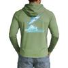 Men's UPF50+ Sun Protection Cooling Shirt Lightweight Stretch Hooded Outdoor Fishing Sports Top Long Sleeve