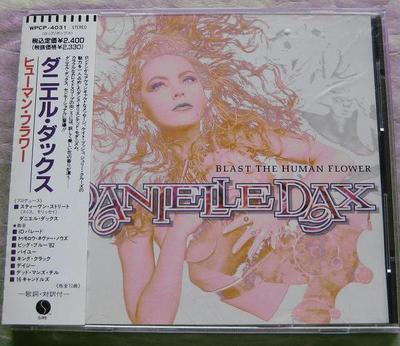 CD DANIELLE DAX  Blast The Human Flower WPCP4031 Sire 1991 Japan Rock Used