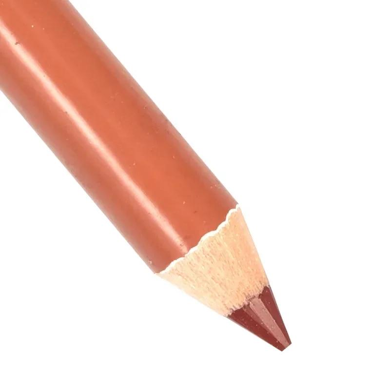 Matita labbra in legno 28color impermeabile Lady Charming Lip Liner Makeup Strumento cosmetico a lunga durata per donna Matita morbida
