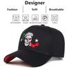 Baseball Stitching Embroidered Skull Neutral Gender Women  Men For Caps Spring And Autumn Outdoor Adjustable Casual Hats Sunscreen Hat Sports Cap