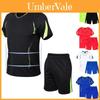 Atmungsaktiver Sommer-Schnelltrocknender Sportanzug Mit Kurzarm-T-Shirt Und Shorts**