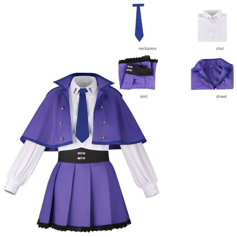 Super Super Super Hate Chuyin Cosplay Costume With Polyester Fabric For Anime Characters Summer Event Role Play