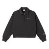 Champion Women's Raglan Half-Zip Polo Sweatshirt